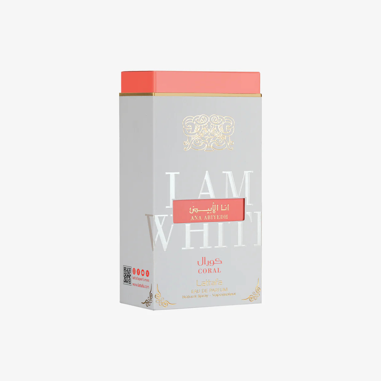 Ana Abiyedh Coral Lattafa Perfumes for women and men