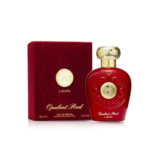 Opulent Red Lattafa Perfumes for women and men