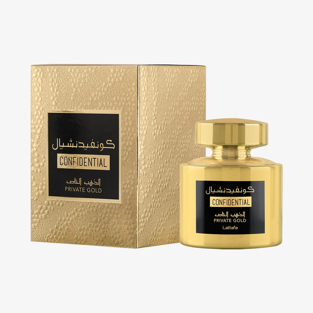 Confidential Private Gold Lattafa Perfumes for women and men