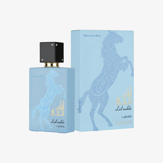 Lail Maleki Moroccan Blue Lattafa Perfumes for men